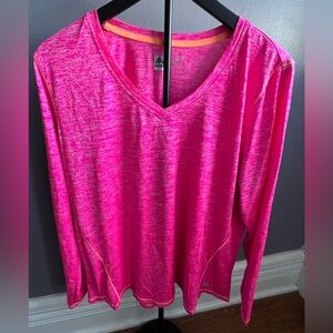 RBXWomen's Pink Long Sleeve Top